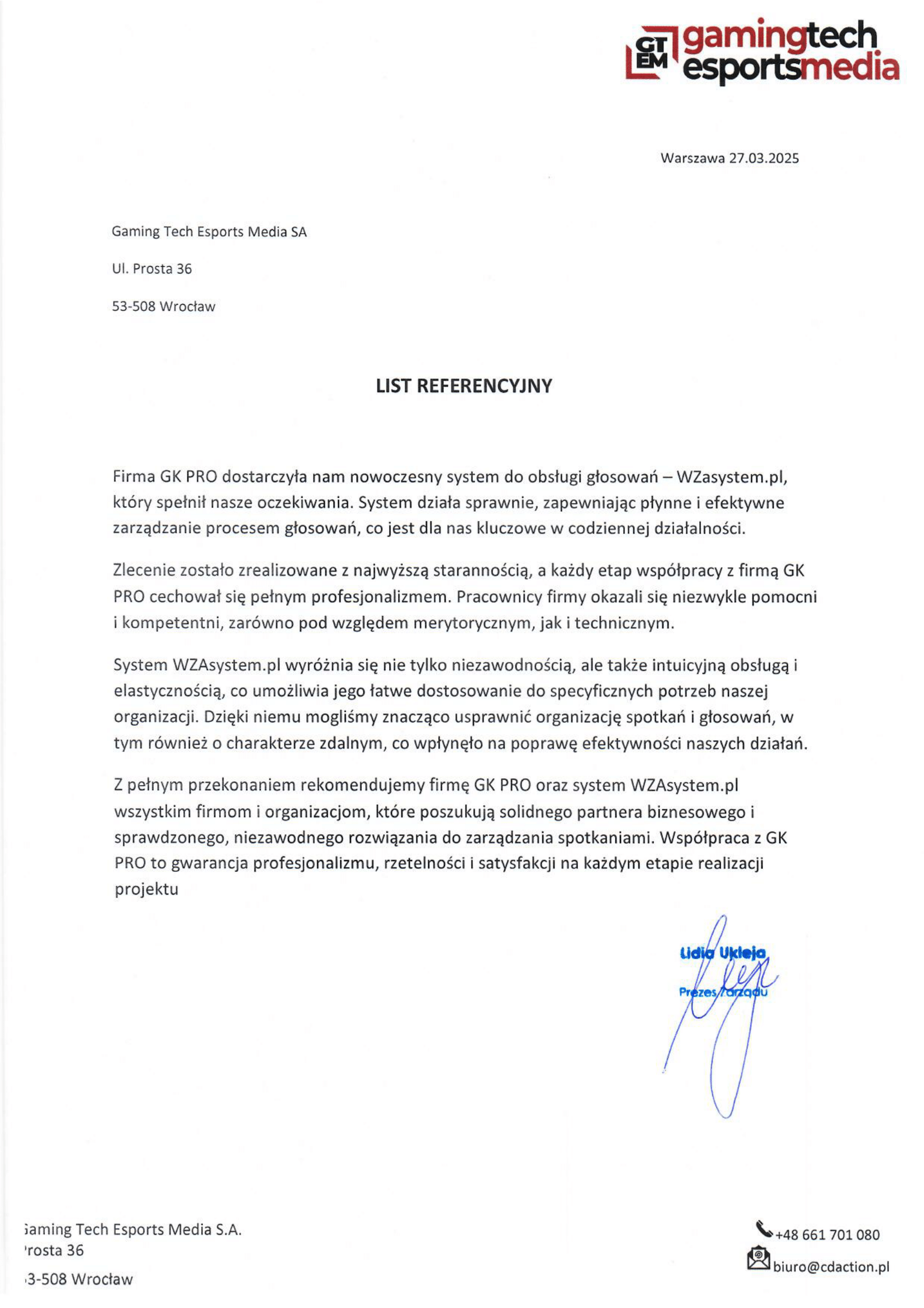 referencje